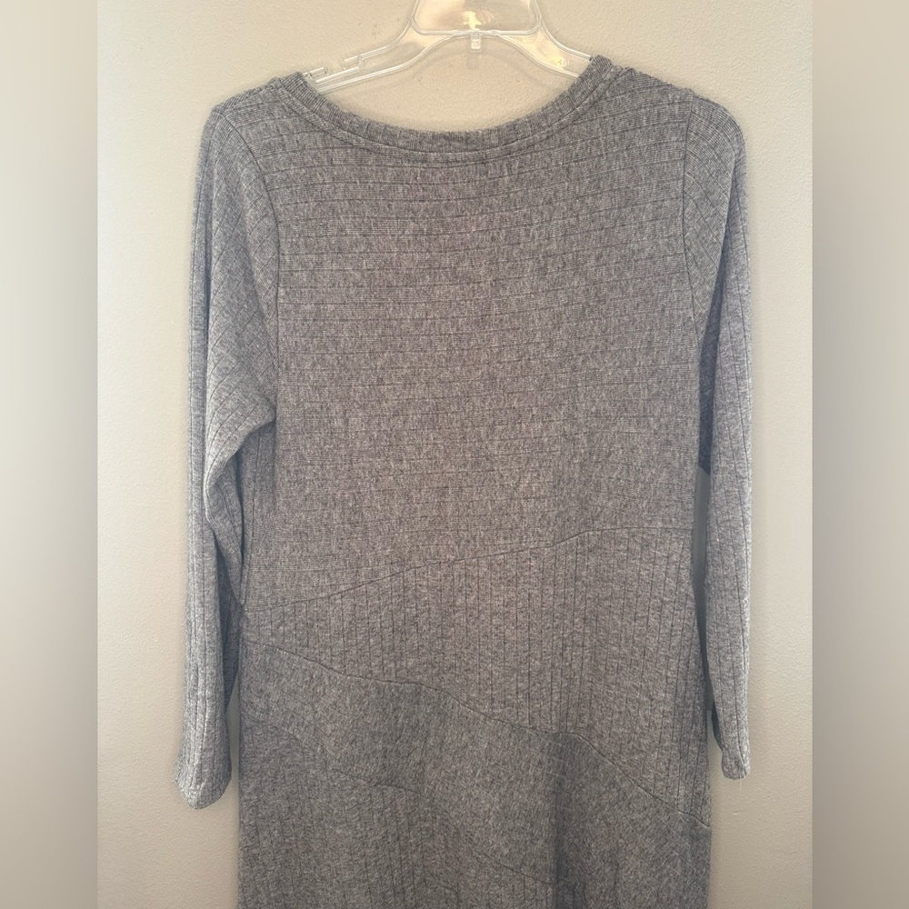 Soft Surroundings Tan/Cream Knit Long Sleeve Dress Size Large - Picture 9 of 9